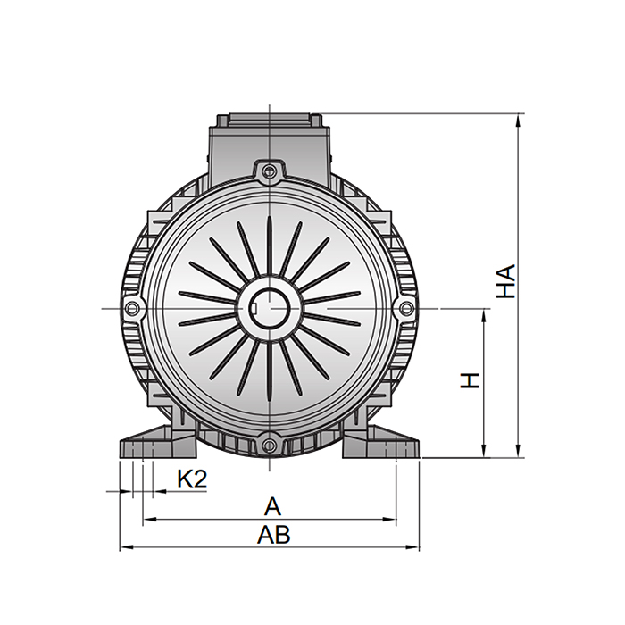 高性能モータ 三相プレミアム誘導電動機_B3 Horizontal Type – konavistore