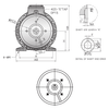 高性能モータ 油圧誘導電動機 · 三相プレミアム誘導電動機 C type IK ELECTRIC